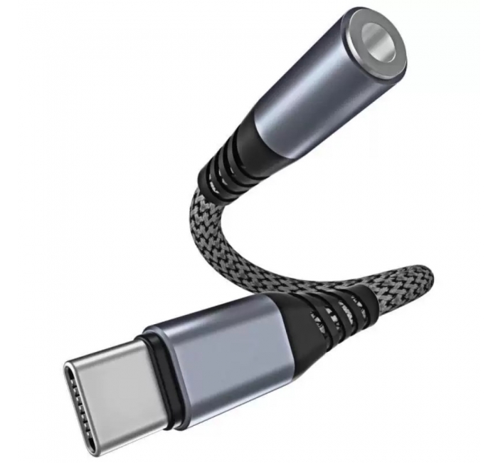Type C to 3.5mm audio adapter
